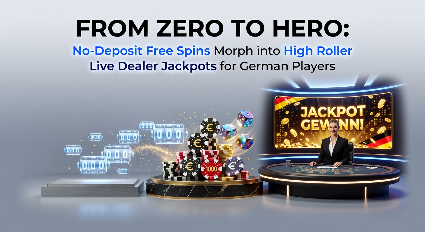 Deutscher Spieler feiert Jackpot-Gewinn an Live-Dealer-Tisch mit No-Deposit-Start
