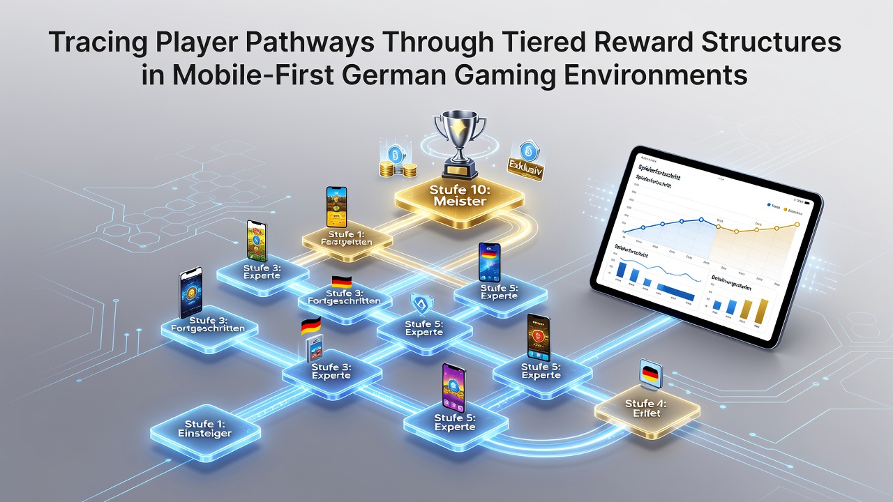 Visualisierung von Spielerpfaden durch gestaffelte Belohnungssysteme in mobilen deutschen Casinos