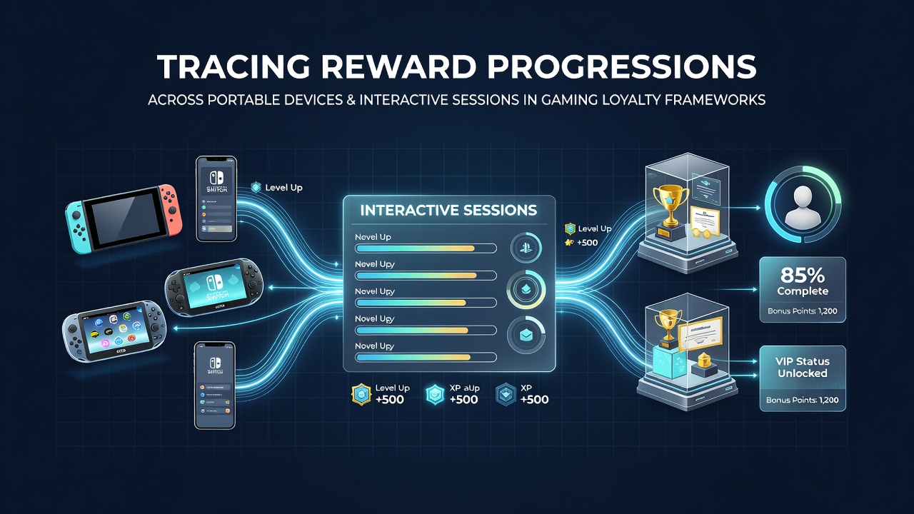 Darstellung von Belohnungsverläufen über mobile Geräte in Gaming-Loyalitätsprogrammen